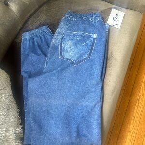 ZYIA Women's Blue Distressed Women’s Joggers